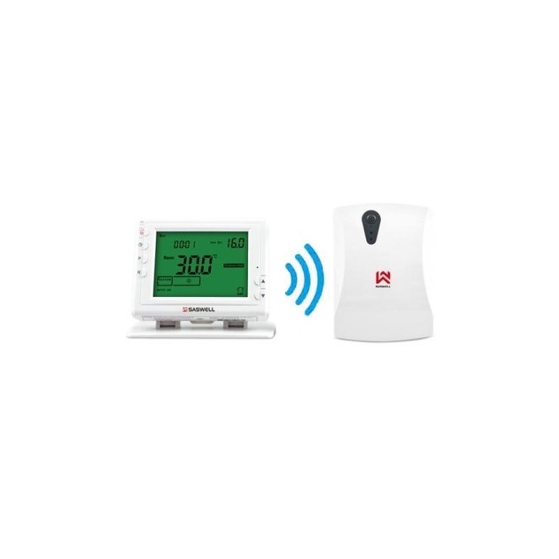 Internetski WIFI termostat SASWELL , programski , žični, upravljanje mobitelom