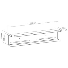 Polica za televizor, zidna / TV montaža