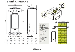 Bojler BERETTA  Mynute X30 C - kondenzacijski kombi-6