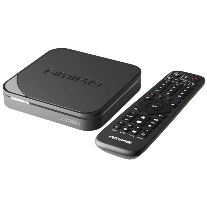 Prijemnik IPTV, Android OS , 2/16GB, 4K, WiFi, Bluetooth A11 GREEN