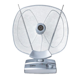 Antena ISKRA sobna sa pojačalom, UHF/VHF, srebrna G2235-07