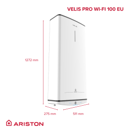 Bojler električni ARISTON-VELIS PRO  WiFi 100L