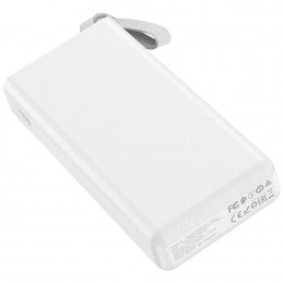 Punjač prijenosni sa lampom, Hoco j73, 30000mAh, 2A / 2A J73 Powerful, White