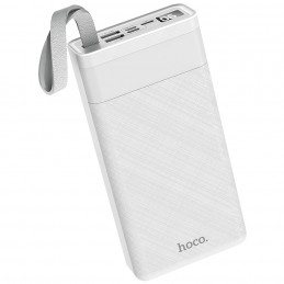 Punjač prijenosni sa lampom, Hoco j73, 30000mAh, 2A / 2A J73 Powerful, White