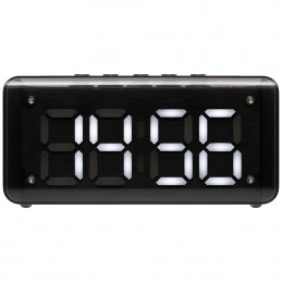 Sat sa alarmom, FM radio, Bluetooth, microSD, USB, 3W MECHACLOCK