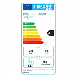 Prijenosni/ Mobilni klima uređaj, 3u1, 7000Btu, 750W,ZLN2495