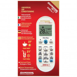 Daljinski upravljač za klime, 6000 kodova, univerzalni RC AirCo 6000in1