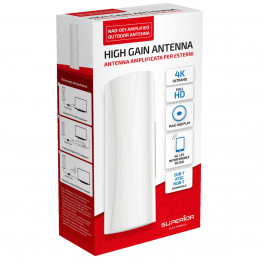 Antena sa pojačalom, HD/Full HD/Ultra HD DVB-T2, outdoor NAO001