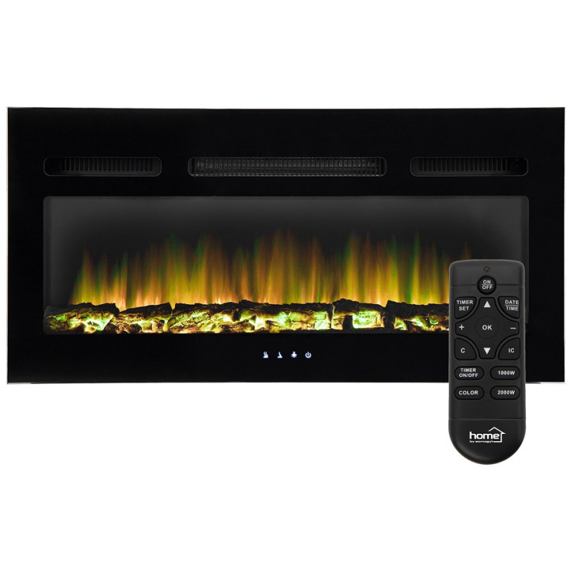 Kamin, električni, 2000W, daljinski upravljač FKKI 06