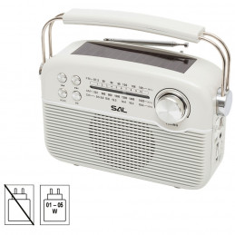 Radio prijemnik sa solarnim napajanjem, FM-AM-SW, Bluetooth, RPR9