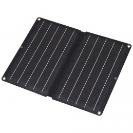 Prijenosni solarni USB punjač, sklopivi, 2 x USB-A, 10W MSC10W
