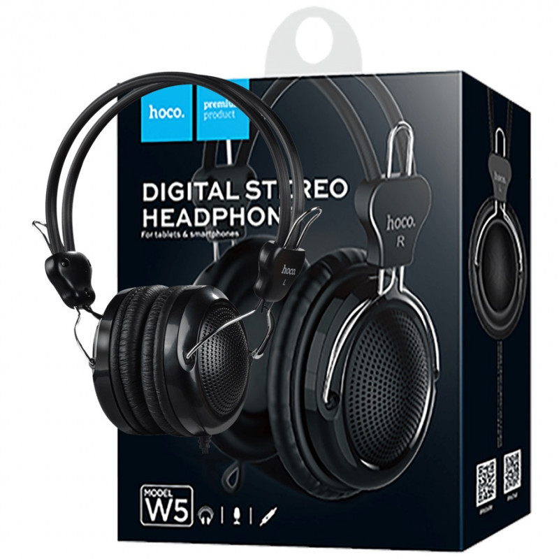 Slušalice sa mikrofonom, 3.5 mm, dužina kabela 1.2 met. W5 Manno Headphones MIC