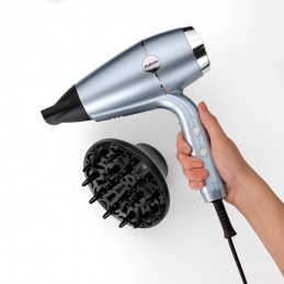 BaByliss sušilo za kosu Hydro Fusion D773DE 2100W difuzor HTDC motor