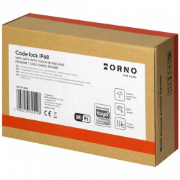 Orno Tastatura sa RFID karticom, Tag reader, WiFI, IP68 - OR-ZS-828