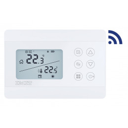 Digitalni Bežični sobni termostat Silver CR/RF S Imit 578826
