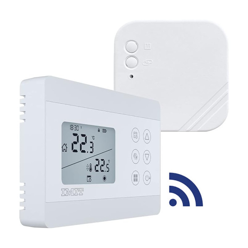 Bežični sobni termostat Silver CR/RF S Imit 578826