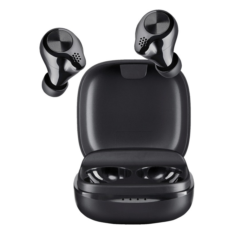 Slušalice bežične sa kutijicom za punjenje, Bluetooth BUDS MICRO T200 Black