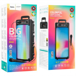 Zvučnik bežični sa mikrofonom, Bluetooth, 2200 mAh BS52 Billowing