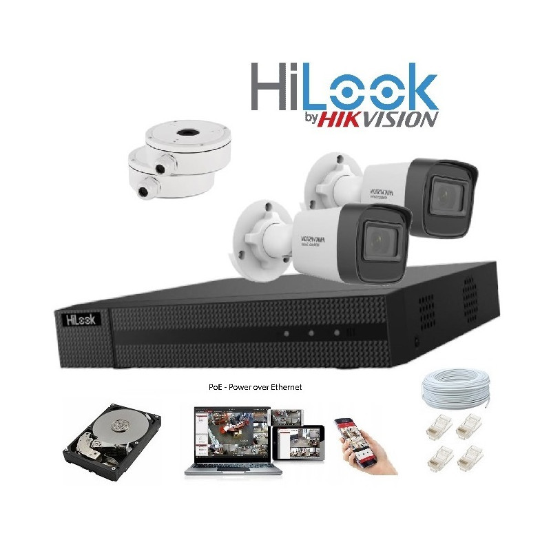 Video komplet IP - POE2 - 2MP