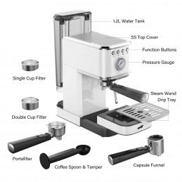Aparat za kavu, 2u1 Perfetto ECM-24