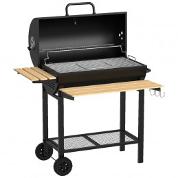 Roštilj sa poklopcem na drveni ugalj ZLN3594