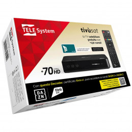 Prijemnik satelitski, DVB-S/S2 sa tivùsat smart karticom TS9019 HD + Tivusat karte