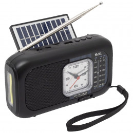Radio prijemnik sa solarnim napajanjem, FM-AM-SW, Bluetooth RPH3