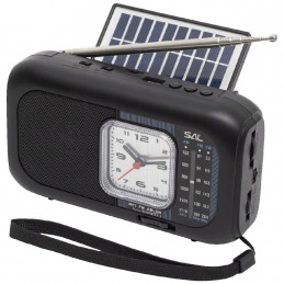 Radio prijemnik sa solarnim napajanjem, FM-AM-SW, Bluetooth RPH3