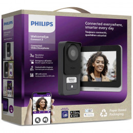 Philips Video interfon7", set, WelcomeEye Connect 3