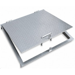 Poklopac šahte PŠ-BR ZN 500x500 MM - BEZ RUBA, 9042001