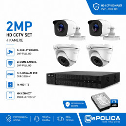 HIKVISION HILOOK Set za video nadzor 2MP-TVI4 COMBO