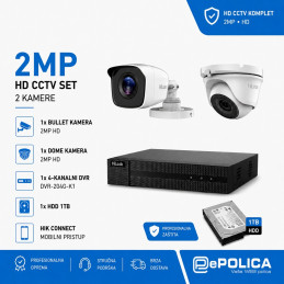 HIKVISION HILOOK Set za video nadzor 2MP-TVI2 COMBO