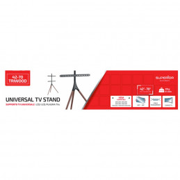 Nosač / tripod za TV prijemnike, 42" - 70", 25/32 kg Universal TV Stand 42-70 Triwood