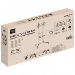 Nosač / stalak za TV prijemnike sa točkićima,37"-70",50 kg