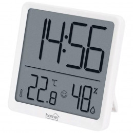 Sat sa alarmom i mjeračem temperature i vlažnosti HC17