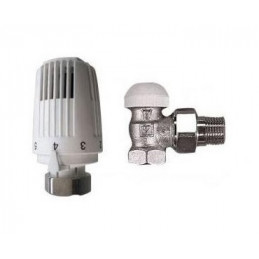 Radijatorski termostatski set 1/2", kutni, Herz 1772460
