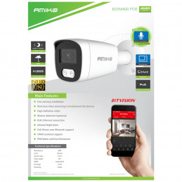 Kamera IP 4 MP, Poe,Lens 3,6mm, IP66