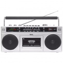 Retro radio + BT bežični zvučnik, FM, MP3, USB, AUX RRTBRONX
