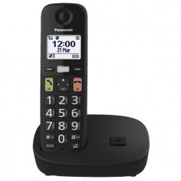 Telefon PANASONIC KX-TGU110FX ,bežični CRNI