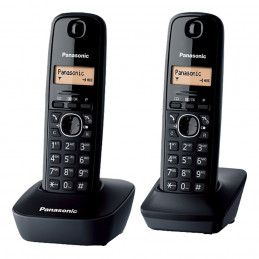 Telefon PANASONIC bežični KX-TG1612FXH, sa dvije slušalice