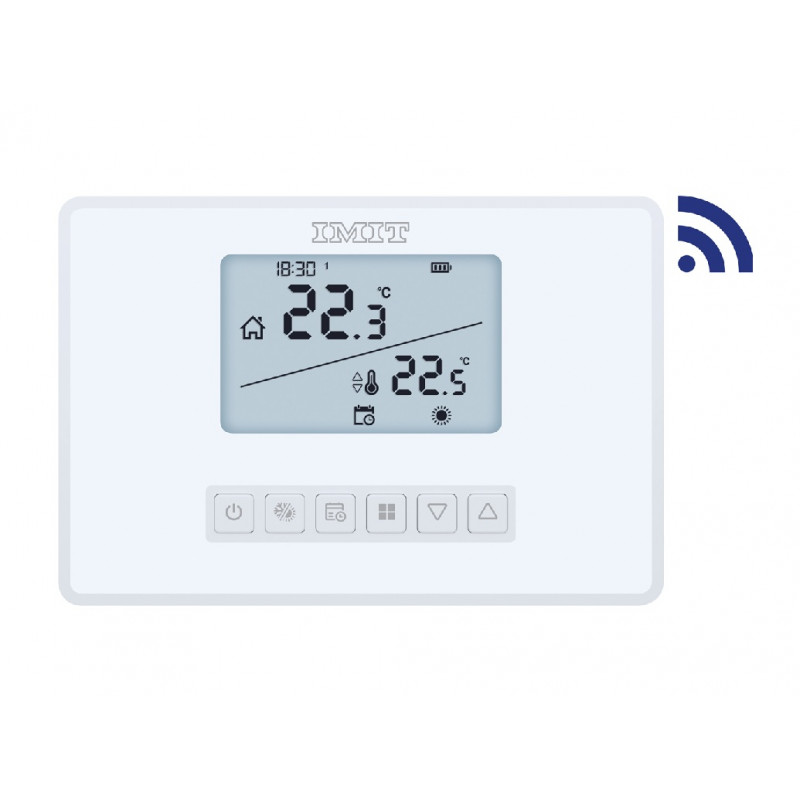 Bežični sobni termostat Silver CR-W/RF Imit 578829