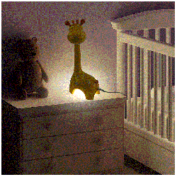 LED stolna lampa za dječje sobe, žirafa , LA 9/G-0