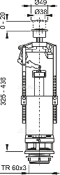 ALCA ventil izljevni A05 -0