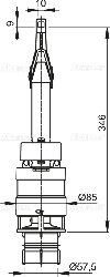 ALCA ventil izljevni A06  -0