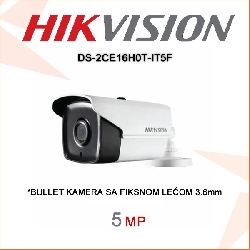 Kamera CCTV BULLET 5MP, 3,6mm  -0