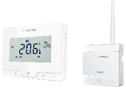 Internetski WIFI termostat SASWELL , programski , bežični, upravljanje mobitelom - bijeli-0