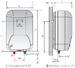 Bojler ARISTON 5L _DONJI -0