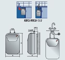 Bojler ARISTON 5L _DONJI -1