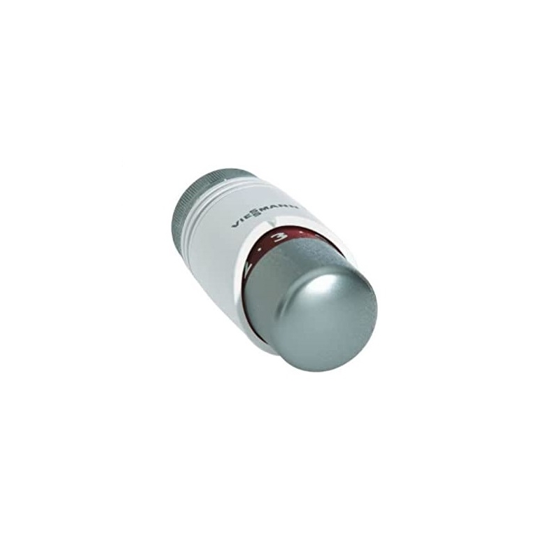 Termostatska glava za termo ventil M 30 x 1,5 mm - VIESMANN TRV 4, chrom/bijela