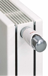 Termostatska glava za termo ventil M 30 x 1,5 mm - VIESMANN TRV 4, chrom/bijela-0